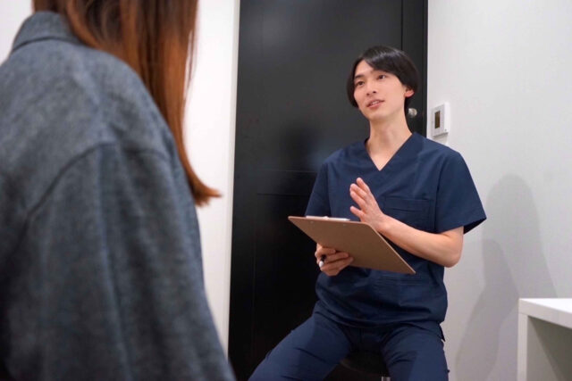 院長問診の様子