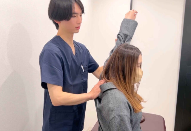 施術の写真